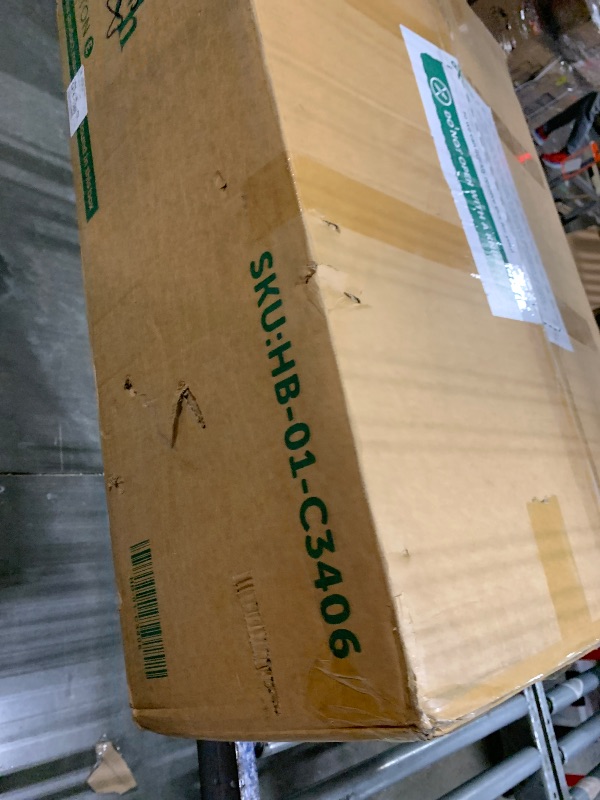 Photo 1 of ****PARTIAL SET, CARTON E ONLY**** HONBAY Sectional Sleeper Sofa with Pull Out Bed, L Shaped Couch with Storage Seat, Modular Sectional Couches for Living Room, Dark Grey