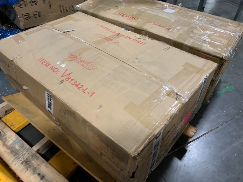 Photo 1 of ***PARTIAL SET, MISSING BOX 2/3*** Ball & Cast L-Shape Reversible Sectional Sleeper Sofa Bed 4 in 1 Pull Out Couch with Storage Chaise & Removable Back Cushions,Convertible Sleeper Corner Couch Pull-Out Sofa Bed for Living Room,Office