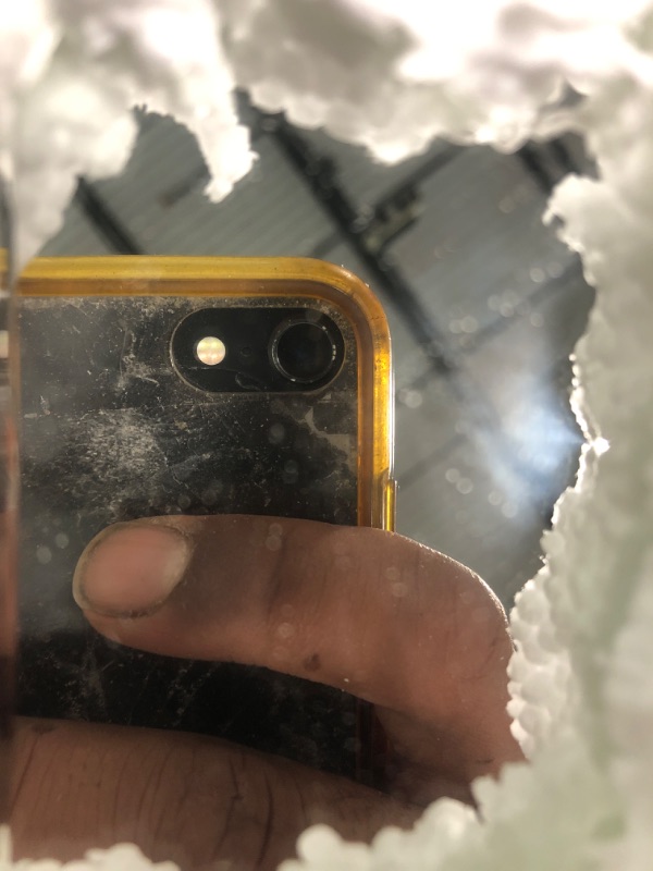 Photo 1 of **broken**
24" x 80" Mirror Slab Door, Pre-Assembled One Side French Interior Door, Paintable Solid Wood Pocket Barn Doors for Living Room Pantry Laundry Closet Bathroom White Pre-Finished Surface w/o Hardware