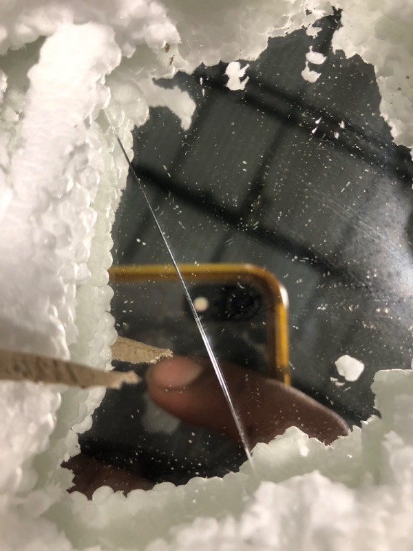 Photo 1 of **broken**
24" x 80" Mirror Slab Door, Pre-Assembled One Side French Interior Door, Paintable Solid Wood Pocket Barn Doors for Living Room Pantry Laundry Closet Bathroom White Pre-Finished Surface w/o Hardware