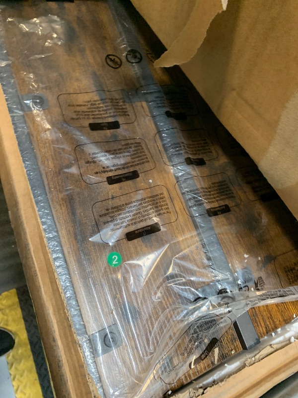 Photo 1 of ****MINOR DAMAGE***Liians Full Metal Bed Frame with USB Charging Station, Headboard Storage, LED Lights, Noise-Free Design, No Box Spring Needed****MINOR DAMAGE***