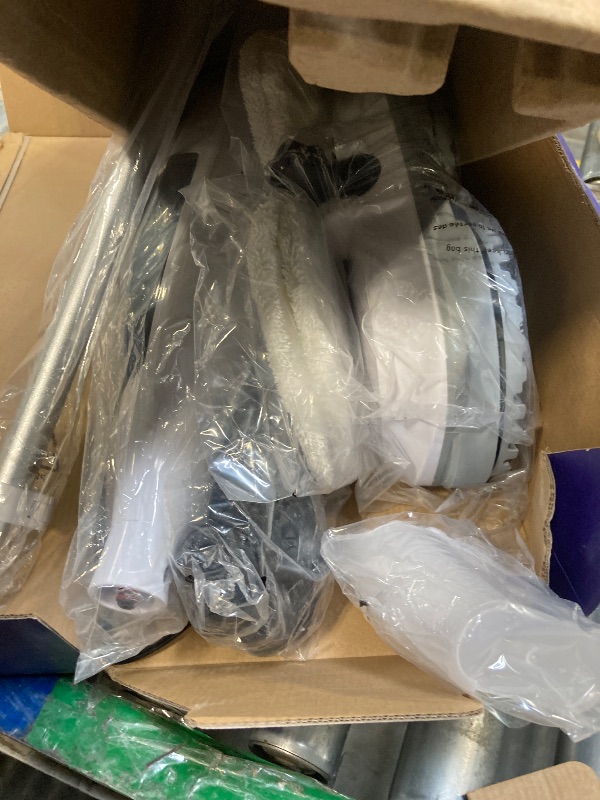 Photo 1 of ** USED** Torder Steam Mop with 13 Accessories,Steam Cleaner Home Use,Floor Scrubber spin mop for Hard Wood Floors,tile Scrub Steamer Deep Cleaning,Carpet, 4 Washable Mop Pads, 550ml Capacity,30 Second Heat-Up