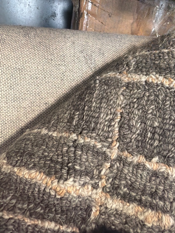 Photo 1 of ** VERY USED / VERY DIRTY** Loloi Chris Loves Julia Polly Collection POL-11 Graphite/Pebble 9'-3" x 13' Area Rug