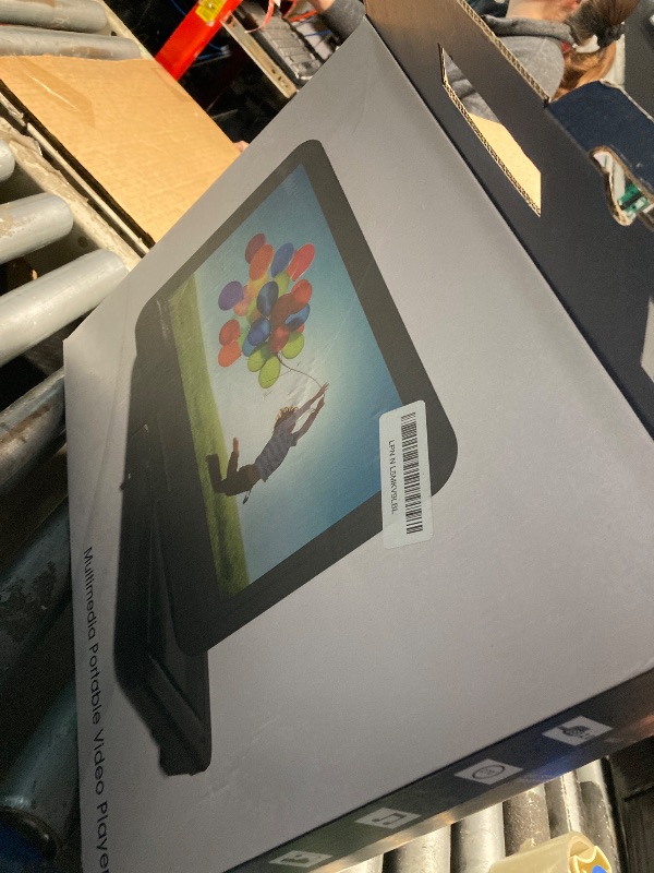 Photo 1 of ?????? 17.9" Portable DVD Player with 15.6" Large HD Swivel Screen, 6 Hours Battery DVD Player Portable, High Volume Speakers, Last Memory, Support USB/SD Card/Sync TV, Region Free, White