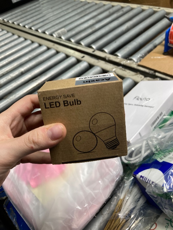 Photo 1 of **MISSING ONE**
Acaxin LED Refrigerator Light Bulb 4W 40Watt Equivalent, Waterproof Fridge Bulbs Replacement for Frigidaire, Freezer Bulb IP54, 120V E26 Daylight White 5000K 400 Lumen, A15 Appliance Bulb