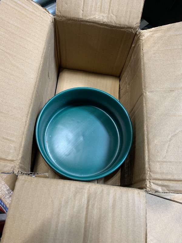 View 2 of ** 2 PCS**GZG Ceramic Cereal Bowls Set of 4,6 Inch Stoneware Salad Bowls,Dishwasher and Microwave Safe,Stackable,Scratch Resistant for Oatmeal,Fruit,Salads and Ricel(Dark Green)