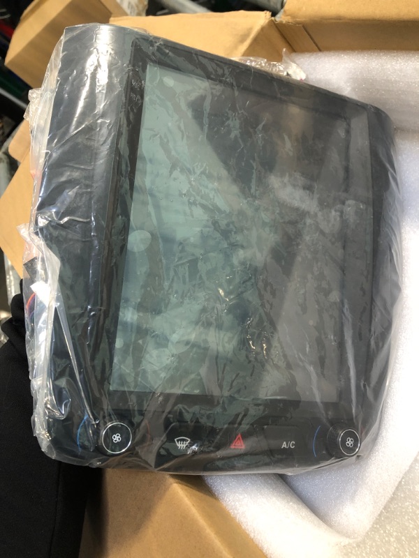 Photo 1 of ** SOLD AS IS NO RETURN/REFUNDS**
[2+64GB] Car Radio for Dodge RAM 1500 2500 3500 2013-2018 (for Auto AC) with Carplay&Android Auto, 9.7 inches Android Touch Screen RAM Stereo, 1080P/HiFi Audio/Bluetooth/FM RDS/SWC