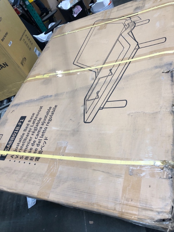 Photo 1 of ***MISSING PARTS*** Best Choice Products Ergonomic Full Size Adjustable Bed Frame, Electric Base w/Wireless Remote Control, Nightlight, Massager, 2 USB Ports