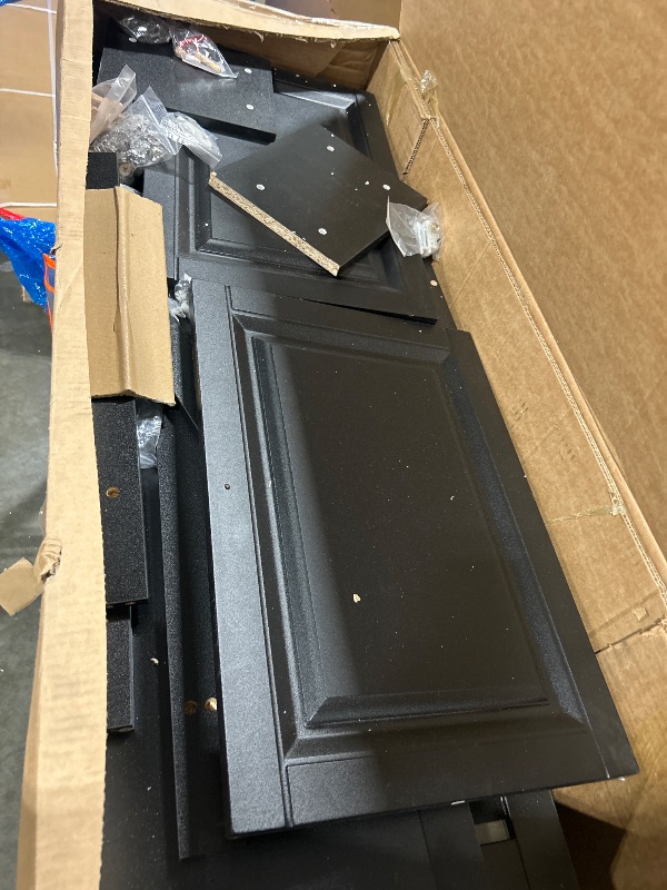 Photo 1 of *USED*
Merax Modern 4 Piece Entertainment Wall Unit with Bookshelf for Televisions Up to 80'', Wood Inch Large Entertainment Center w/Storage, TV Cabinets for Living Room, Black