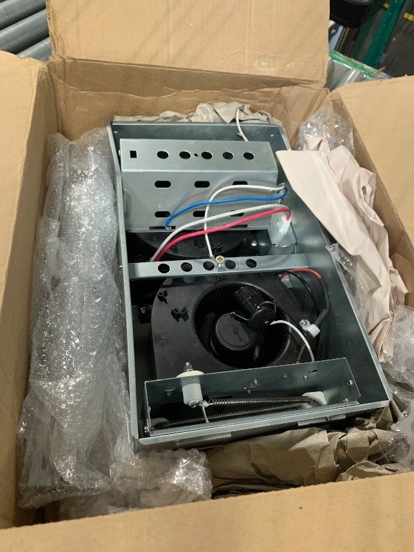 Photo 1 of **MAJOR DAMAGE**
FASDUNT Bathroom Exhaust Fan with Light - Ultra Quiet 1.0 Sones, 110 CFM Bathroom Ceiling Vent Fan with LED Light Combo, Fits for Home Bath Office Hotel, Easy Installation