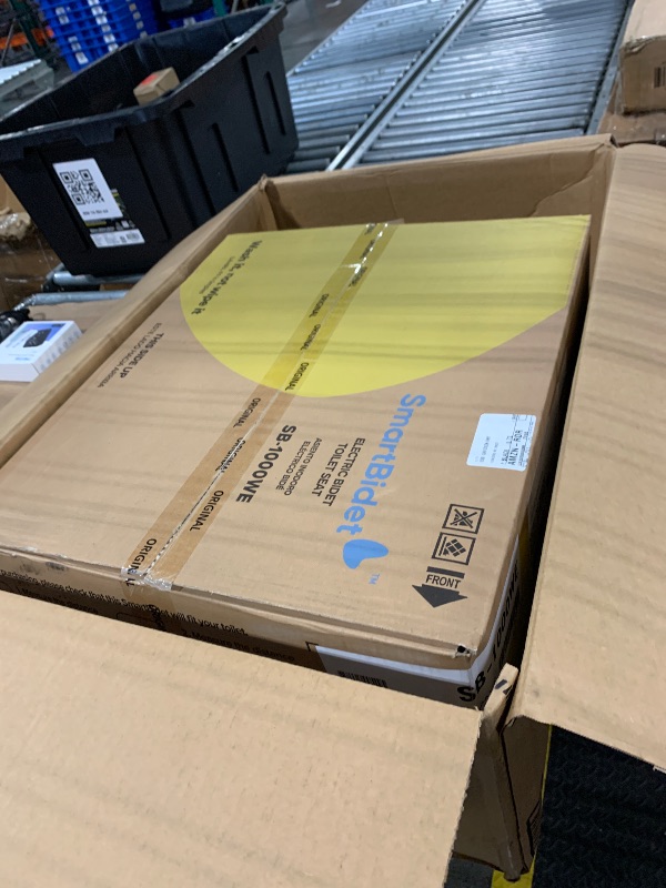 Photo 1 of *** SIMILIAR ITEM***
SmartBidet® SB-1000WE Electric Smart Bidet Toilet Seat with Heated Seat, Warm Air Dryer, Temperature Control Wash, and Remote Control, Elongated Seat