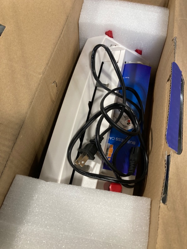 Photo 1 of *UNTESTED*
Electric Business Card Cutter,Heavy Duty Automatic Cutter for 3.5"x2.1" Card, 110V Business Card Slitter for Office and Print Shop