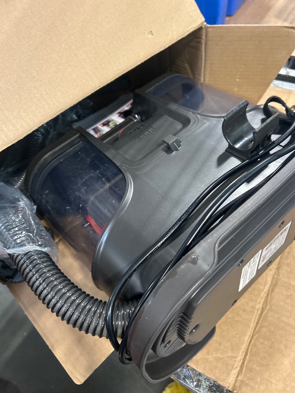 Photo 1 of *UNTESTED*
Carpet Cleaner, MUJERBAY 15Kpa Portable Spot and Stain Cleaner Machine, Easy Move with Handle, 1.5-inch Deep Cleaning Shampooer for Couch, Stairs, Car and Pet Messes. Red