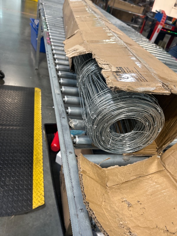 Photo 1 of ****SIMILAR ITEM****
Farm Fence, 4ft x 164ft Galvanized Wire Fencing, Goat, Sheep & Deer, Durable Chain Link Fence, Heavy Zinc Coating Wire Used to Hog Goat Fencing for Yard Garden and Field