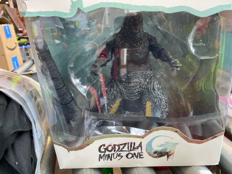 Photo 1 of ***MISSING PIECES*** Super7 ULTIMATES! Toho Godzilla Minus One Figure - 8" Toho Godzilla Action Figure Kaiju - Classic Movie Monster Fans Collectibles & Retro Toys - Movie Model for Collectors & Display Figurine
