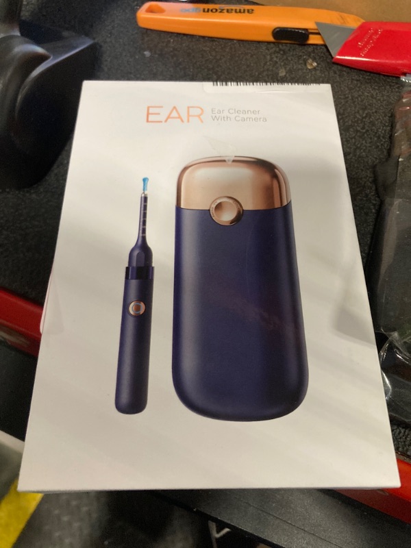 Photo 1 of *MINOR DAMAGE - USED*
Ear Wax Removal, Ear Cleaner with Camera 1296P HD,Visual Ear Cleaner with 6 LED Lights and Flexible Tip,FSA HSA Eligible Items,Safe Ear Wax Removal Kit with Camera,Ear Cleaning Tool for Family Gifts