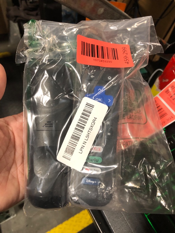 Photo 1 of (Pack of 2) Replacement Remote Control Only for Roku TV, Compatible for TCL Roku/Hisense Roku/Onn Roku/Sharp Roku/Element Roku/Westinghouse Roku/Philips Roku Smart TVs (Not for Roku Stick and Box)