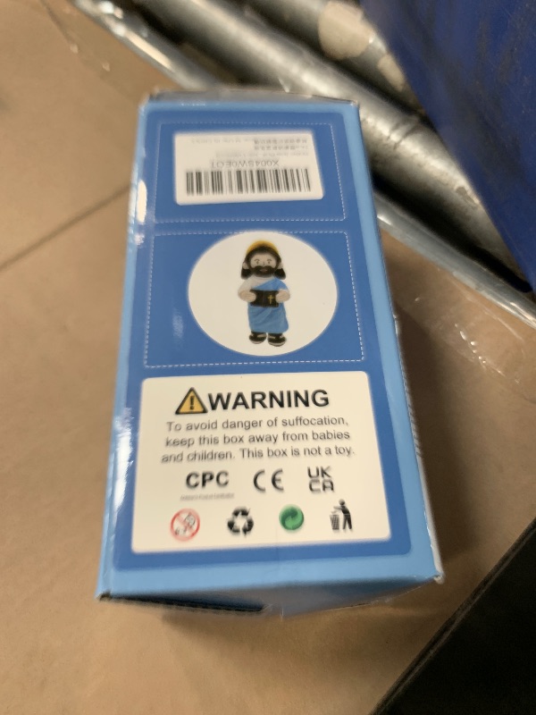 Photo 1 of *MINOR DAMAGE - USED*
Yelakey Jesus Plush Talking Doll with Halo,Speak 20 Bible Verses & 20 Songs,13.4" Interactive Hymn Stuffed Plushie Perfect Religious Gift for Kids Sunday School & Easter Celebrations