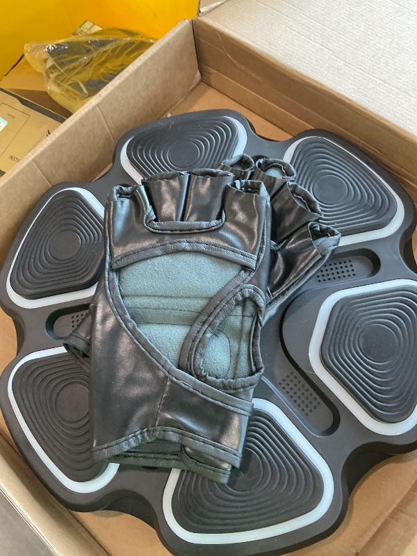 Photo 1 of **SOLD FOR PARTS**Mukaddar Music Boxing Machine, Large Size Music Punching Machine for Adults Kids, Interactive Boxing Target Wall Mounted with Gloves, Gift for Men and Kid