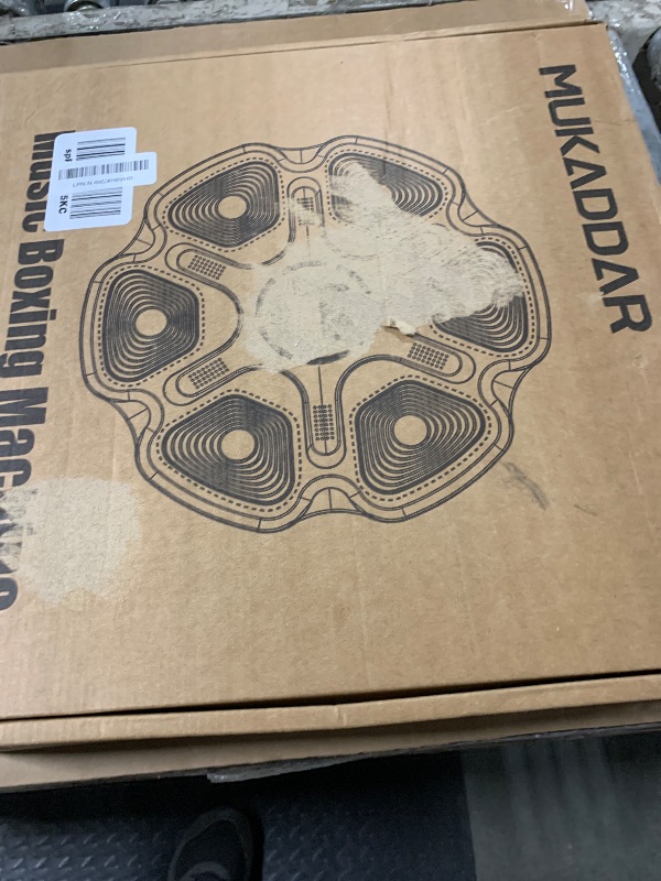 Photo 1 of **SOLD FOR PARTS**Mukaddar Music Boxing Machine, Large Size Music Punching Machine for Adults Kids, Interactive Boxing Target Wall Mounted with Gloves, Gift for Men and Kid