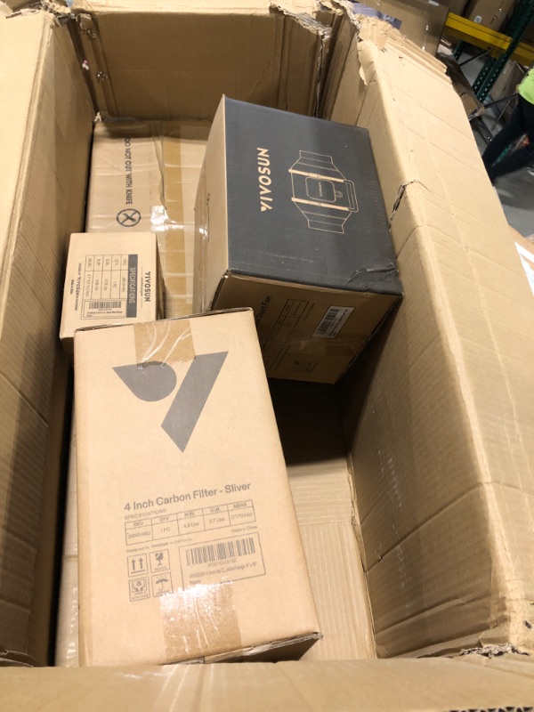 Photo 1 of ** missing parts**
VIVOSUN Grow Tent Kit, 3 × 3ft Complete Grow System, WiFi-Controlled Grow System with 200W Full Spectrum LED Grow Light, Automatic Ventilation, GrowHub Outlet A22 with Temperature and Humidity Sensor