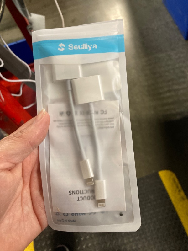 Photo 1 of [Apple MFi Certified] 2-in-1 Charging & Audio Adapter for iPhone, Lightning to 3.5mm Headphone Jack Dongle Splitter, Supports Hi-Res Lossless Sound, Compatible with iPhone 14/13/12/11/XS/XR/8/7 2Pack