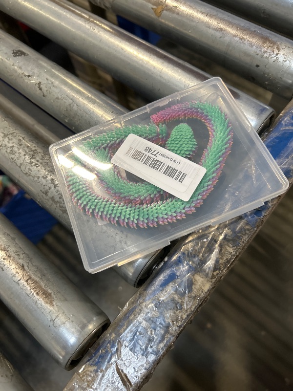 Photo 1 of *MINOR DAMAGE - USED*
Binvin 20.2 Inch 3D Printed Snake Toys,3D Printed Animals,3D Printed Toys,3-D Print Articulated Viper Collectible for Home Office Executive Desk Decoration (Rainbow)