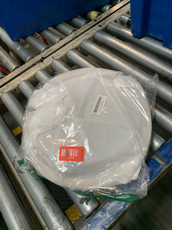 Photo 1 of **MISSING HARDWARE**
Drosbey 50W Dimmable LED Ceiling Light Fixture, Flush Mount Light Fixture for Kitchen, Bathroom, Bedroom, Garage, 5000 Lumens, 500W Equivalent, 13.2in, Daylight 5000K, Brushed Nickel