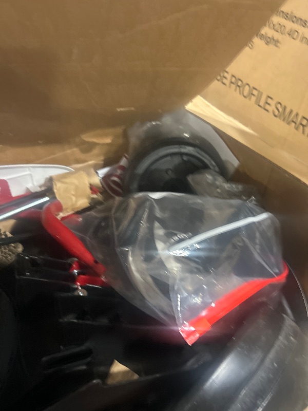 Photo 1 of **MISSING PIECES** 
Radio Flyer Ultimate Electric Go-Kart, 24 Volt Outdoor Ride On Toy, Red Go Kart for Kids Ages 3-8