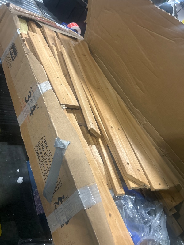 Photo 1 of **********NUMBER 3 OF 4****
Backyard Discovery Beach Front Cedar Wood Swing Set with Wave Slide, Play Deck, Monkey Bars, Rock Wall Ladder, Shaded Picnic Area, Snack Bar, Belt Swings, Trapeze, Sandbox Area, Outdoor Playset