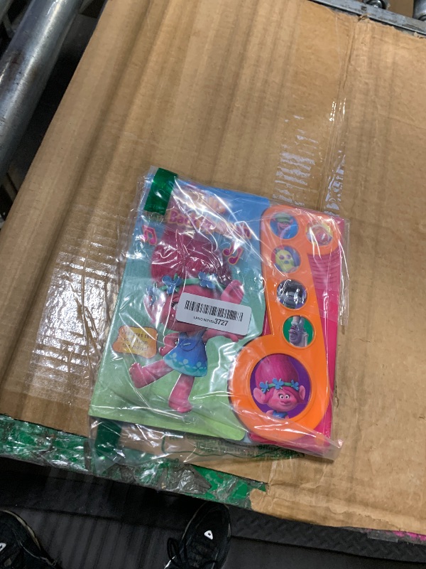 Photo 1 of ****FINAL SELL NOT RETURNS****NEEDS BATTERY CHANGE*** DreamWorks Trolls - Get Back Up Again Little Music Note Sound Book - Play-a-Song - PI Kids