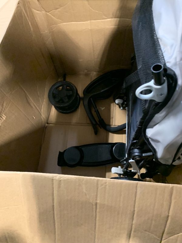 Photo 1 of **similar item** Kolcraft Cloud Plus Lightweight Umbrella Stroller for Toddlers with Reclining Seat, Large Storage Basket, Canopy, Infant & Parent Trays, Compact Fold for Summer Travel, Durable Frame, Slate Gray