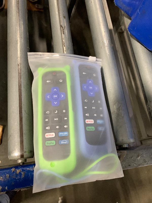 Photo 1 of (Pack of 2) Replacement Remote for Roku TV with Soft Protective Silicone Cover(Glow in The Dark), Universal Remote for TCL/Hisense/Onn/Sharp/Element/Philips Roku Smart TV