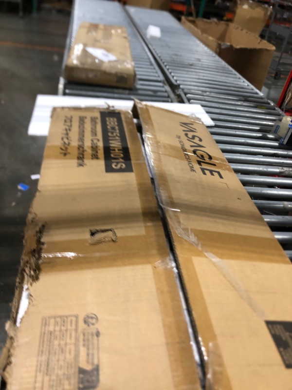 Photo 1 of **NOT EXACT BUT SIMULART*****31.5" H Small White Cabinet,Bathroom Storage Cabinets with Doors,Metal Floor Storage Cabinet,Short Cabinet