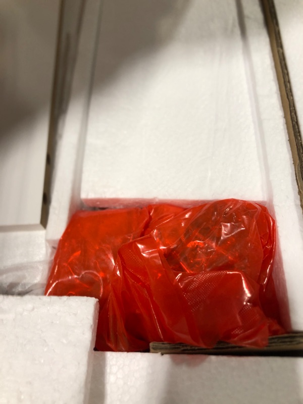 Photo 1 of **NOT EXACT BUT SIMULART*****31.5" H Small White Cabinet,Bathroom Storage Cabinets with Doors,Metal Floor Storage Cabinet,Short Cabinet