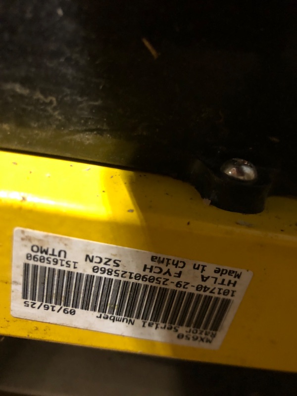 Photo 1 of ***HAS BEEN USED A LITTLE DIRTY
8888Razor MX650 Dirt Rocket Electric Motocross Off-Road Bike - Yellow