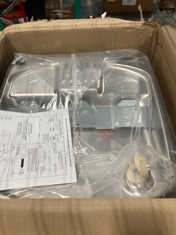 Photo 1 of ***HAS AS BIG DENT NO SCREWS***Elkay EZS8WSL CLR ONLY FOR EZS8WSLK