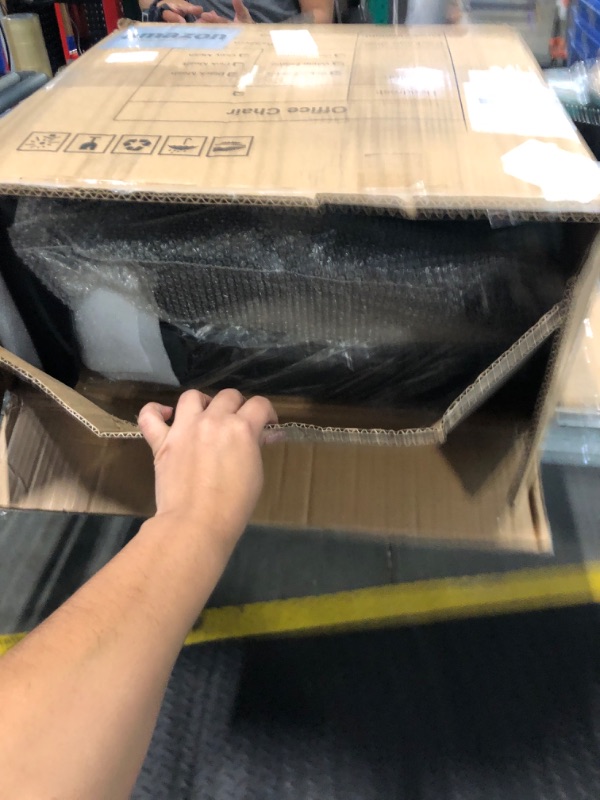 Photo 1 of *MISSING PARTS - See Clerk Notes*
Office Chair Ergonomic Desk Chair, 330LBS Capacity, High Back Computer Chair for Long Hours Comfortable, Rolling Swivel Executive Task Chair for Home Office with Flip-up Armrests, Black