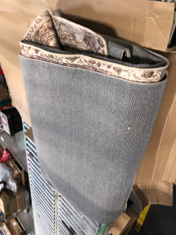 Photo 1 of ***SIMILAR ITEM***Loloi Magnolia Home by Joanna Gaines Sinclair Collection SIN-01 Pebble/Taupe 7'-6" x 9'-6", .25" Pile Height, Machine Washable, Area Rug