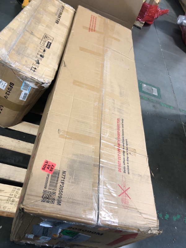 Photo 1 of ***MAY NEED A TRUCK***Christopher Knight Home 82 Inches Sofa Couch, Cozy 3-Seater, Boucle Fabric, Wood Frame, Beige