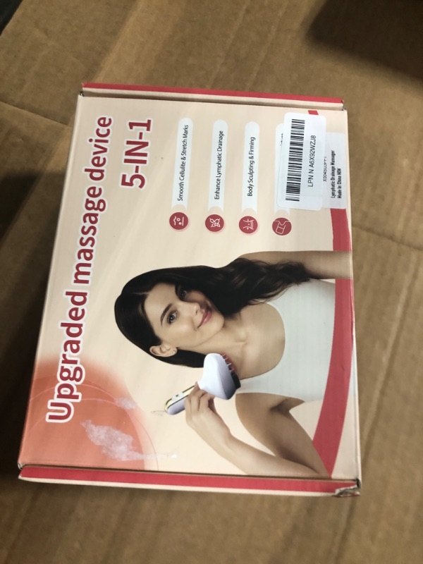 Photo 1 of **MISSING PARTS AND USED**
Lymphatic Drainage Massager & Anti Cellulite Massage Tool,New Smart Cupping Massager,Helps Reduce Stretch Marks & Cellulite,for Belly, Arms & Legs,Body Sculpting Machine with Heat & Vibration
