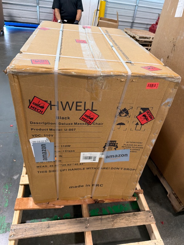 Photo 1 of ****FACTORY SEALED****UTHWELL Smart 3D Full Body Massage Chair with SL Track, Zero Gravity Massage Sofa/Recliner - Body Scanning, Targeted Massage, Foot Rollers, Calf Stretching, Airbags, Suitable for Home and Office Use