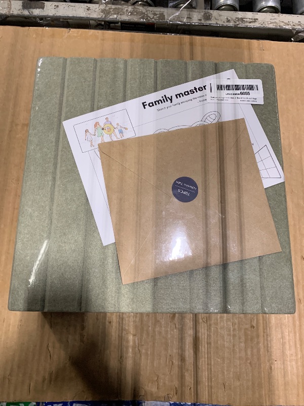 Photo 1 of *** NEW FACTORY SEALED *** Bumusty Large Cork Board Alternative-48 x 36" Felt Bulletin Board Tiles, with 30 Pushpins, 70 Adhesive Tabs, 12-Pack Slat Wall Paneling, Cork Boards for Office Push Pin Board Felt Board-Sage