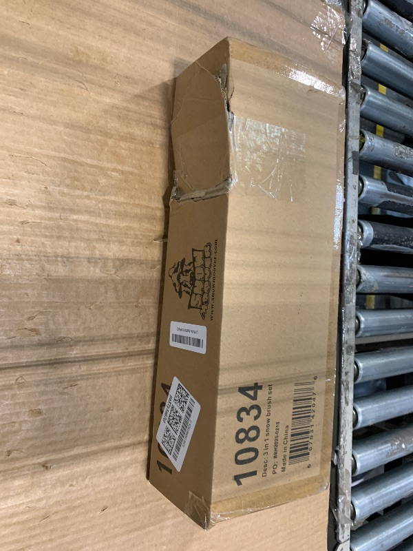 Photo 1 of ?Snow MOOver 39" Extendable Snow Brush with Squeegee & Ice Scraper | Foam Grip | Auto Snow Brush | Auto Ice Scraper | Car Truck SUV