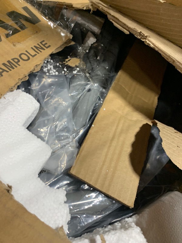 Photo 1 of ***FINAL SALE*** BCAN 40/48" Foldable Mini Trampoline Max Load 330lbs/440lbs, Fitness Rebounder with Adjustable Foam Handle, Exercise Trampoline for Adults Indoor/Garden Workout