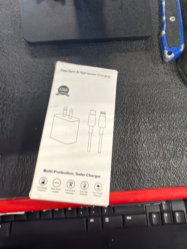 Photo 1 of [Apple MFi Certified]6FT iPhone Fast Charger Cord,2Pack USBC i Phone Charge 20W PD USB C Fast Wall Charger Block Lightning Fast Charging Cable for iPhone 14/Pro/Pro Max/Plus/13/12/11/XS/XR/SE2022/iPad