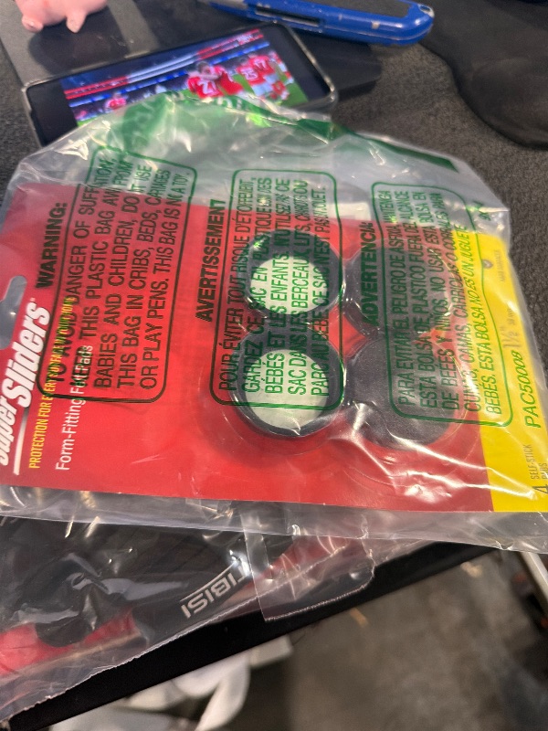 Photo 1 of *MINOR DAMAGE - USED*
Super Sliders 4 Pack 1.5" Round Felt Furniture Sliders for Hardwood Floors - Self-Adhesive Floor Protectors for Chairs, Tables & Furniture - Noise Reducing, Scratch Protection - Brown