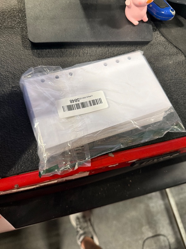 Photo 1 of (2 Packs) A6 Binder Paper for Filofax Personal Planner, A6 Refill Paper, White 100gsm Blank Pages, 6 Hole Punched, Total 200 Sheets/400 Pages, 3.75 x 6.75 Inch