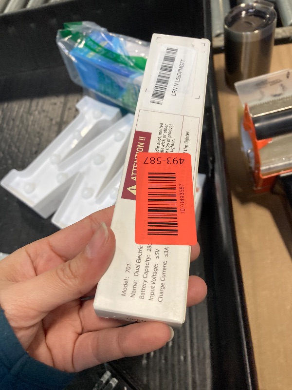 Photo 1 of ?Upgraded? Dual Arc Electric Candle Lighter Rechargeable USB Lighter Plasma Arc Lighters for Candle (Space Gray)