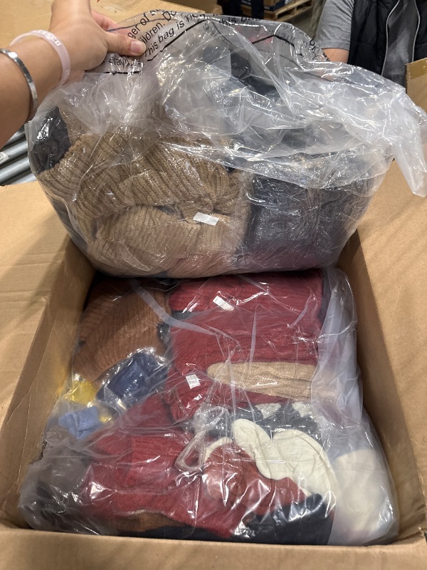 Photo 1 of *MISSING PARTS UNKNOWN*
Jamntower 144 Pcs Homeless Care Supplies Bulk Emergency Blanket Beanies Hat Scarf Winter Touchscreen Gloves Thermal Socks Drawstring Bag for Cold Weather Outdoor Camping Hiking Survival (Neutral)